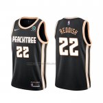 Camiseta Atlanta Hawks Cam Rojodish #22 Ciudad Negro