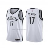 Camiseta Brooklyn Nets Garrett Temple #17 Association Blanco
