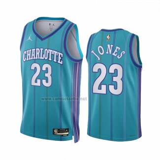 Camiseta Charlotte Hornets Kai Jones #23 Classic 2023-24 Verde