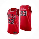 Camiseta Chicago Bulls Michael Jordan #23 Icon Autentico Rojo
