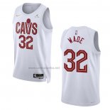 Camiseta Cleveland Cavaliers Dean Wade #32 Association 2022-23 Blanco