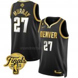 Camiseta Denver Nuggets Jamal Murray #27 Ciudad 2023 NBA Finals Negro