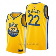 Camiseta Golden State Warriors Andrew Wiggins #22 Statement 2019-20 Amarillo