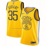 Camiseta Golden State Warriors Kevin Durant #35 Earned Amarillo