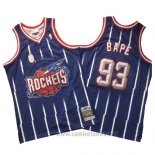 Camiseta Houston Rockets Bape #93 Retro Azul