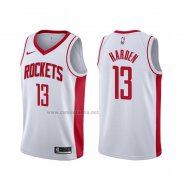 Camiseta Houston Rockets James Harden #13 Association Blanco