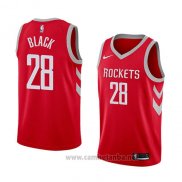 Camiseta Houston Rockets Tarik Black #28 Icon 2018 Rojo