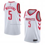 Camiseta Houston Rockets Troy Williams #5 Association 2018 Blanco