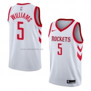 Camiseta Houston Rockets Troy Williams #5 Association 2018 Blanco