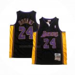 Camiseta Los Angeles Lakers Kobe Bryant #24 Mitchell & Ness 2009-10 Negro