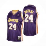 Camiseta Los Angeles Lakers Kobe Bryant #8 Segunda Mitchell & Ness Violeta