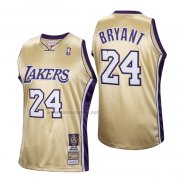 Camiseta Los Angeles Lakers LeBron James #24 Hardwood Classics Hall Of Fame 2020 Oro