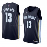 Camiseta Memphis Grizzlies Brice Johnson #13 Icon 2017-18 Azul