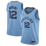 Camiseta Memphis Grizzlies Ja Morant #12 Statement 2020 Azul