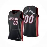 Camiseta Miami Heat Personalizada Icon 2024-25 Negro