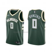 Camiseta Milwaukee Bucks Donte Divincenzo #0 Icon Verde