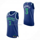 Camiseta Minnesota Timberwolves Jaden McDaniels NO 3 Icon Authentic 2026-27 Azul