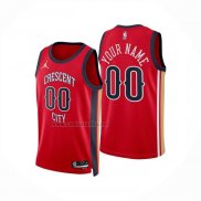 Camiseta New Orleans Pelicans Personalizada Statement 2024-25 Rojo