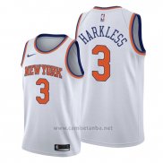 Camiseta New York Knicks Maurice Harkless #3 Association 2019-20 Blanco