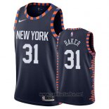 Camiseta New York Knicks Ron Baker #31 Ciudad 2019 Azul