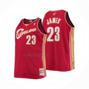 Camiseta Nino Cleveland Cavaliers LeBron James #23 Mitchell & Ness 2003-04 Rojo