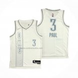 Camiseta Oklahoma City Thunder Chris Paul #3 Ciudad 2021-22 Blanco