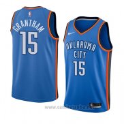 Camiseta Oklahoma City Thunder Donte Grantham #15 Icon 2018 Azul