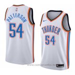 Camiseta Oklahoma City Thunder Patrick Patterson #54 Association 2018 Blanco