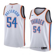 Camiseta Oklahoma City Thunder Patrick Patterson #54 Association 2018 Blanco