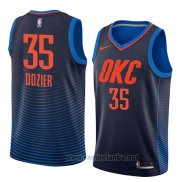 Camiseta Oklahoma City Thunder Pj Dozier #35 Statement 2018 Azul