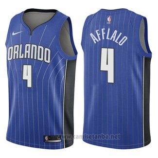 Camiseta Orlando Magic Arron Afflalo #4 Icon 2017-18 Azul