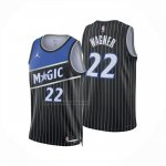Camiseta Orlando Magic Franz Wagner NO 22 Statement 2025-26 Negro  Camiseta Orlando Magic Franz Wagner NO 22 Statement 2025-26 Negro