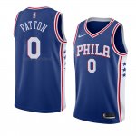 Camiseta Philadelphia 76ers Justin Patton #0 Icon 2018 Azul