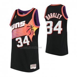 Camiseta Phoenix Suns Charles Barkley #34 Mitchell & Ness 1992-93 Negro