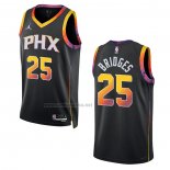 Camiseta Phoenix Suns Mikal Bridges #25 Statement 2022-23 Negro