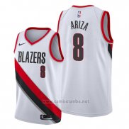 Camiseta Portland Trail Blazers Trevor Ariza #8 Association 2020 Blanco