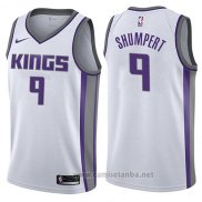 Camiseta Sacramento Kings Iman Shumpert #9 Association 2017-18 Blanco