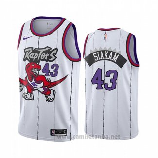 Camiseta Toronto Raptors Pascal Siakam #43 Classic 2019-20 Blanco