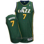 Camiseta Utah Jazz Pete Maravich #7 Retro Verde