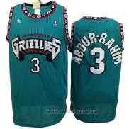 Camiseta Vancouver Grizzlies Abdur-Rahim #3 Historic Retro Verde