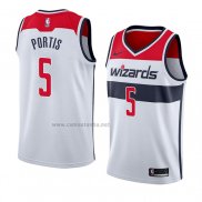 Camiseta Washington Wizards Bobby Portis #5 Association 2018 Blanco