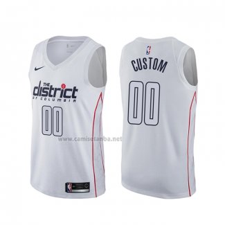 Camiseta Washington Wizards Personalizada Ciudad Blanco