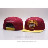 Gorra Cleveland Cavaliers Snapback Rojo Amarillo