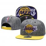 Gorra Los Angeles Lakers 9FIFTY Snapback Gris Amarillo