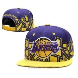 Gorra Los Angeles Lakers Violeta Amarillo