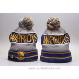 Gorro Beanie Golden State Warriors Gris Azul