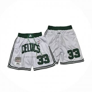 Pantalone Boston Celtics Mitchell & Ness 1985-86 Blanco