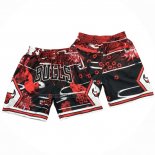 Pantalone Chicago Bulls Lunar New Year Mitchell & Ness Just Don Rojo