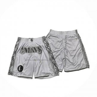 Pantalone Dallas Mavericks Ciudad Just Don 2024-25 Blanco