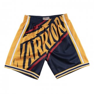 Pantalone Golden State Warriors Mitchell & Ness Big Face Azul